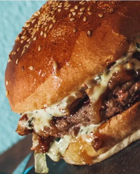 Burger du restaurant